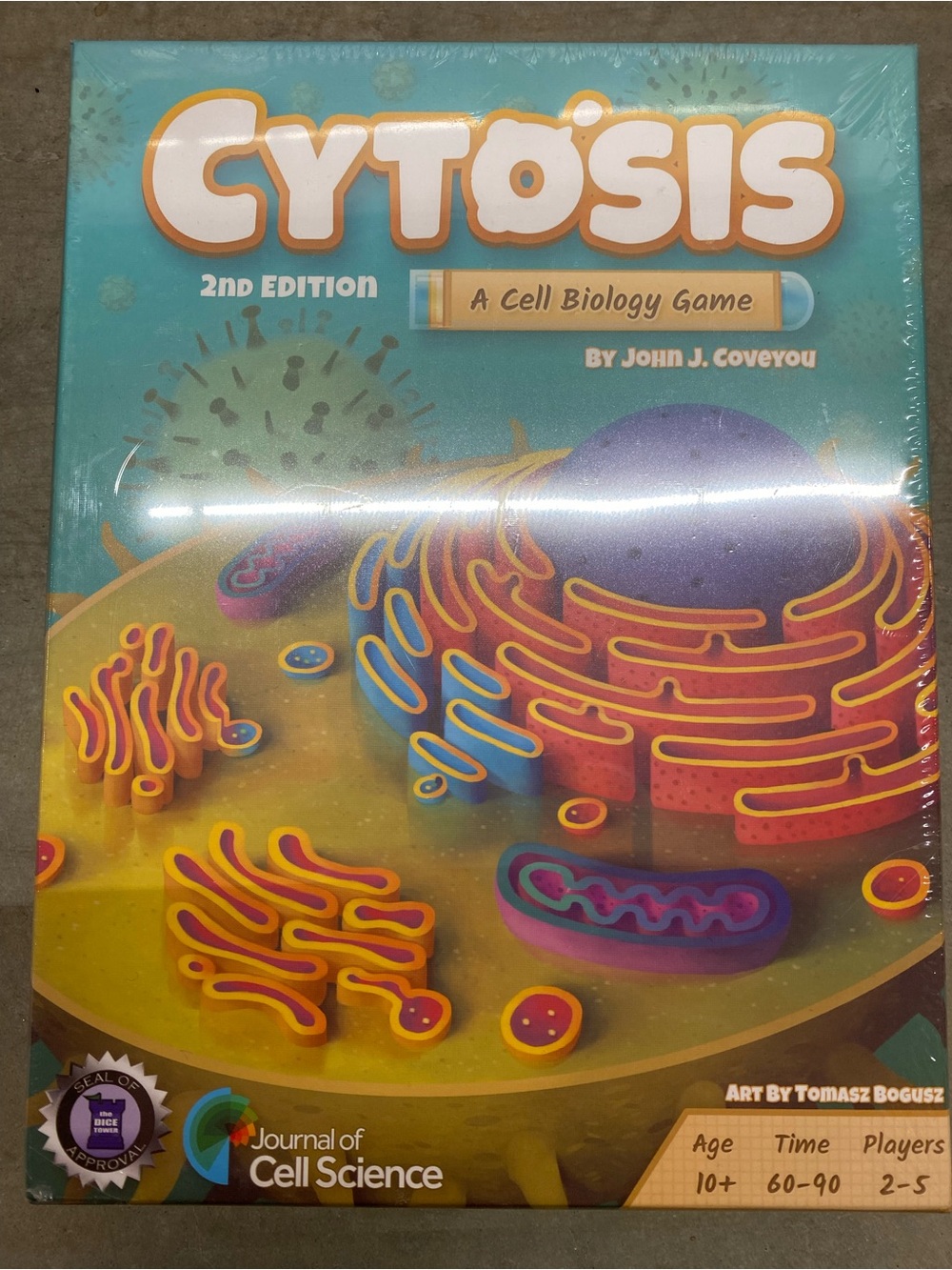 2nd Edition Cytosis Board Game - A Cell Biology Game